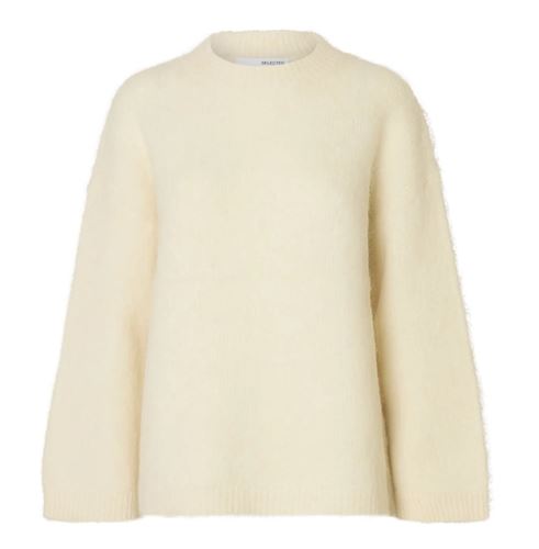 Tröjor/Koftor - Slfgabriella knit new o-neck – Birch